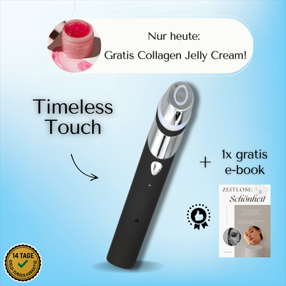 Timeless Touch – Spüre, wie deine Haut auflebt. Strahlend. Fest. Unwiderstehlich.